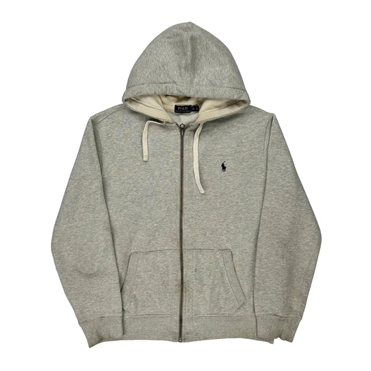 Polo By Ralph Lauren Hoodie - XL Grey Cotton