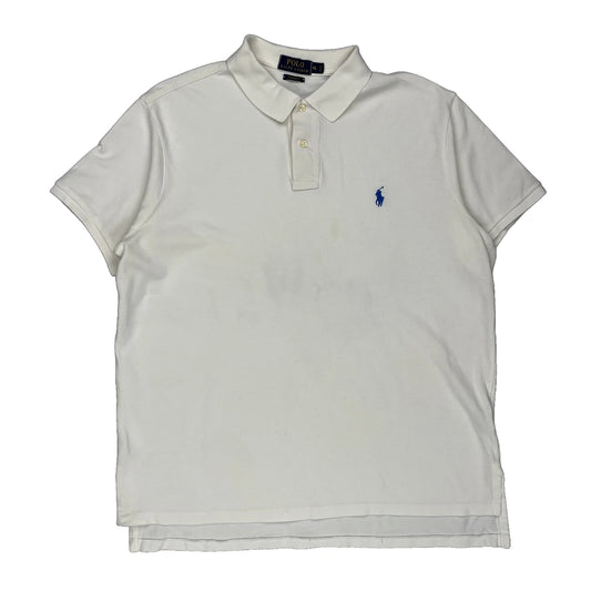 Polo By Ralph Lauren Polo Shirt - XL White Cotton