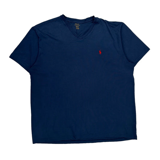 Vintage Polo By Ralph Lauren T-Shirt - XL Blue Cotton