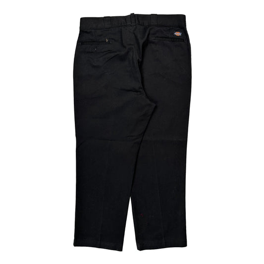 Vintage Dickies Trousers - 36W 29L Black Cotton Blend