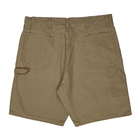 Unbranded Carpenter Shorts - 38W 10L Beige Cotton