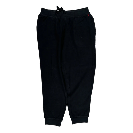 Vintage Polo By Ralph Lauren Joggers - Large Black Cotton