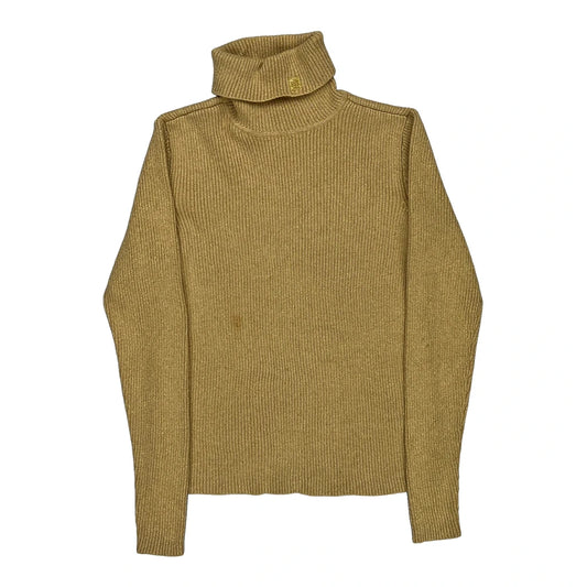 Ralph Lauren Jumper - Small Beige Cotton Blend