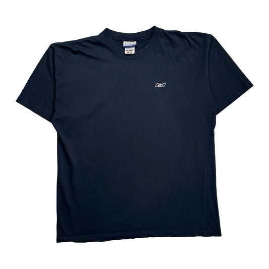 Reebok T-Shirt - XL Navy Cotton