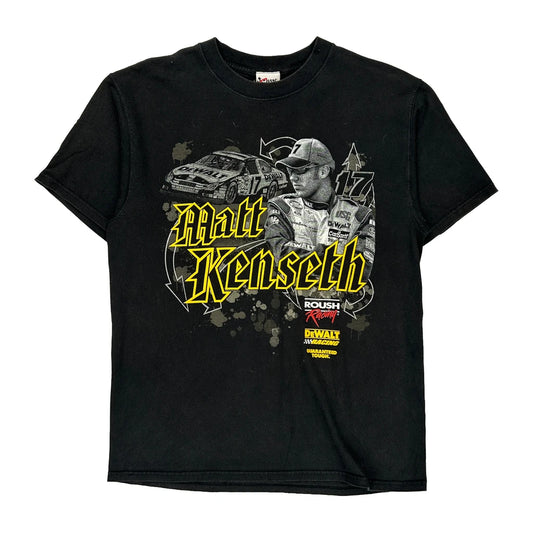Matt Kenseth Chase Authentics Nascar T-Shirt - Large Black Cotton
