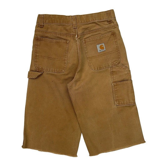 Age 12 Carhartt Carpenter Shorts - Mediumw 10L Brown Cotton