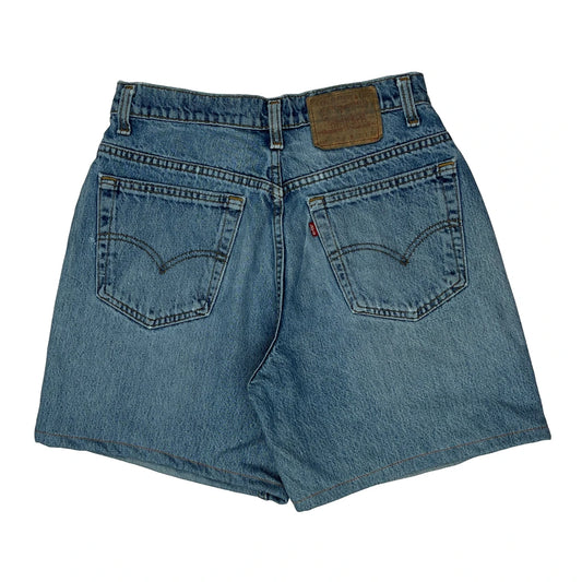 Levis Denim Shorts - 28W 8L Blue Denim