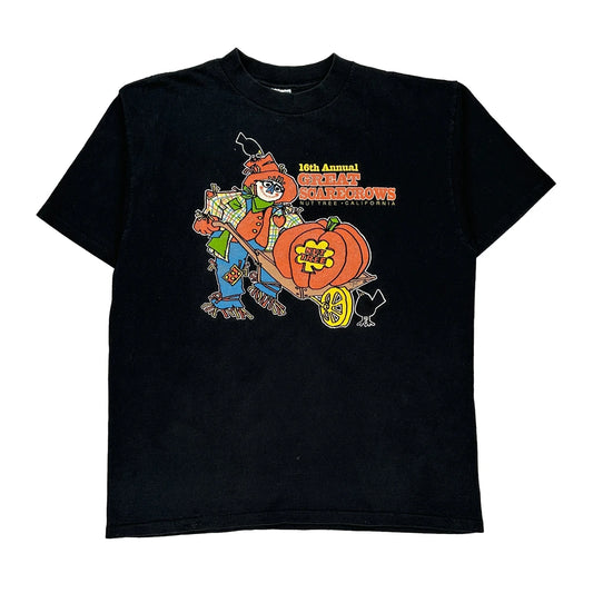 Great Scarecrows Event All Sport Single Stitch T-Shirt - XL Black Cotton