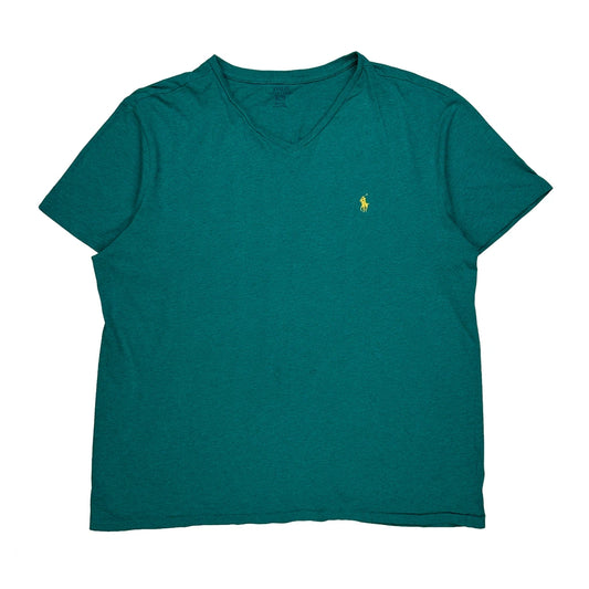 Vintage Polo By Ralph Lauren T-Shirt - XL Green Cotton