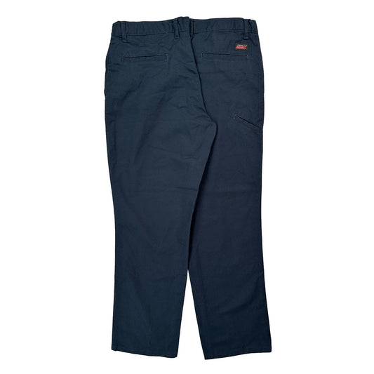 Vintage Dickies Trousers - 34W 30L Navy Polyester Blend