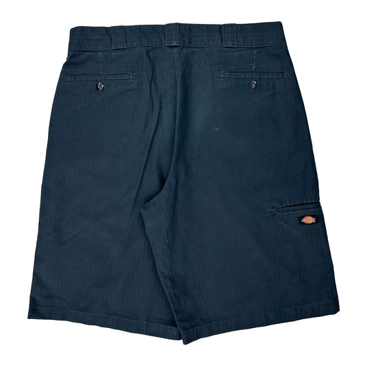 Dickies Chino Shorts - 38W 10L Navy Polyester Blend