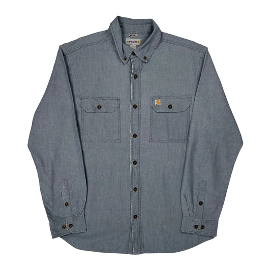 Carhartt Shirt - Large Blue Cotton