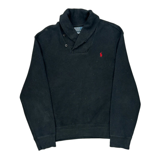 Polo By Ralph Lauren Sweatshirt - Large Black Cotton