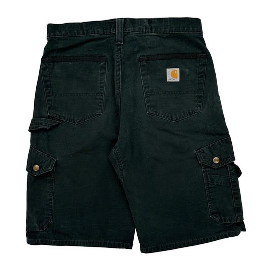 Carhartt Cargo Shorts - 30W 10L Black Cotton