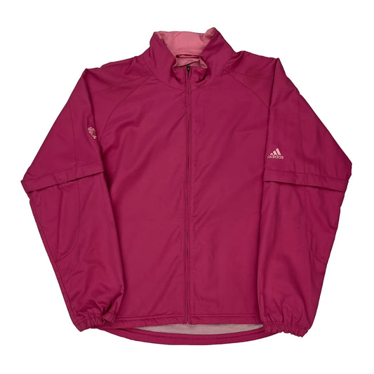 Climashell Adidas Jacket - Small Pink Polyester