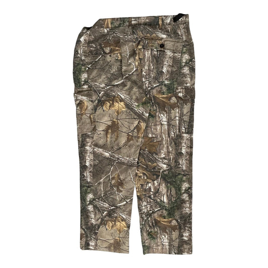Realtree Camo Cargo Trousers - 38W 31L Camo Cotton Blend