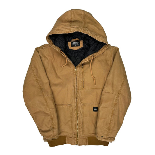 Rugged Wear Jacket - XL Brown Cotton