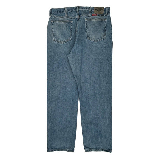 Wrangler Jeans - 36W 32L Blue Cotton