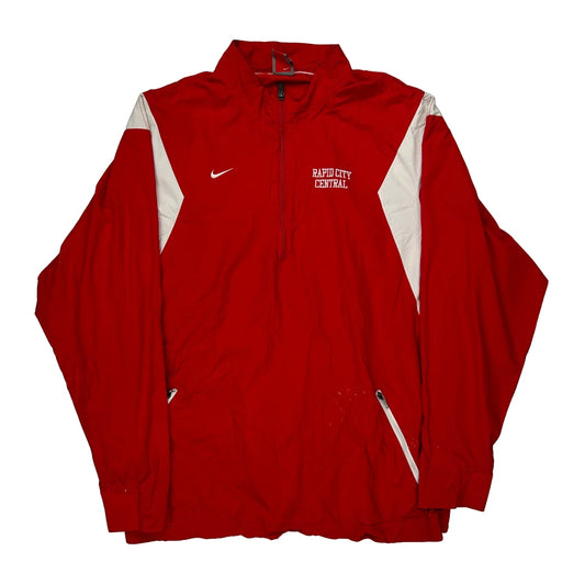 Rapid City Central Nike Windbreaker - XL White Polyester
