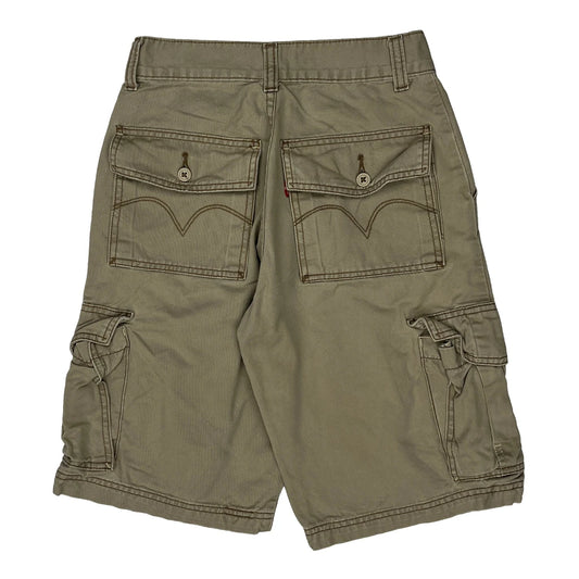 Levis Cargo Shorts - 26W 11L Khaki Cotton