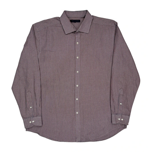 Vintage Tommy Hilfiger Checked Shirt - XL Red Cotton