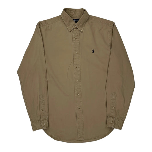 Ralph Lauren Shirt - Medium Beige Cotton