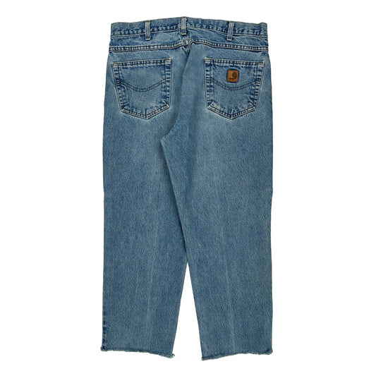 Carhartt Jeans - 36W 32L Blue Cotton
