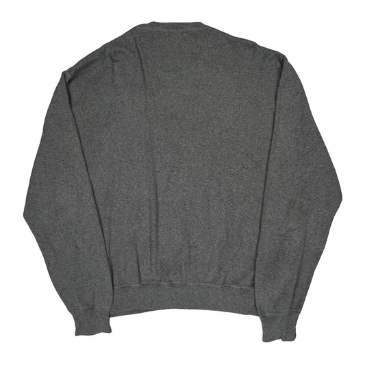 Polo By Ralph Lauren Sweatshirt - XL Grey Cotton