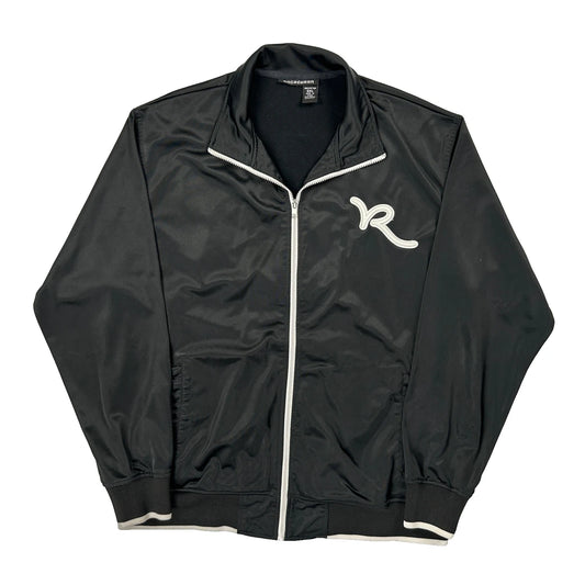 Vintage Rocawear Track Jacket - 2XL Black Cotton