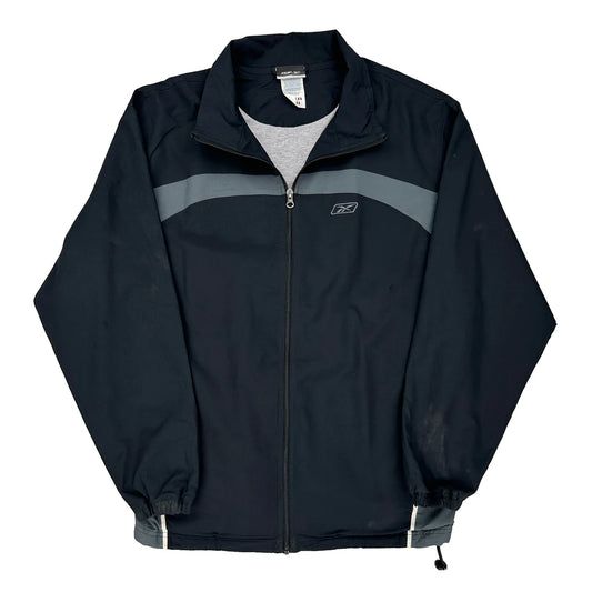 Reebok Track Jacket - XL Grey Cotton