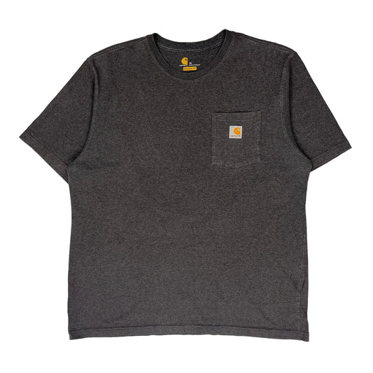 Carhartt T-Shirt - XL Grey Cotton