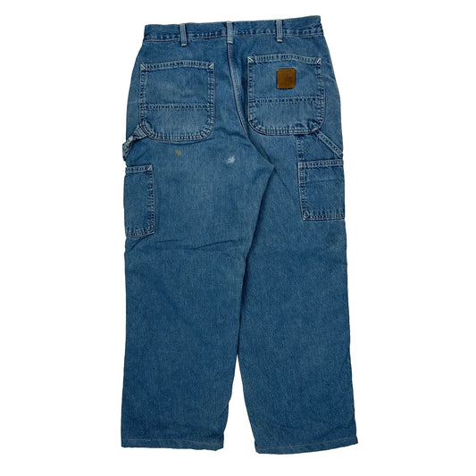 Vintage Carhartt Carpenter Jeans - 31W 28L Blue Denim