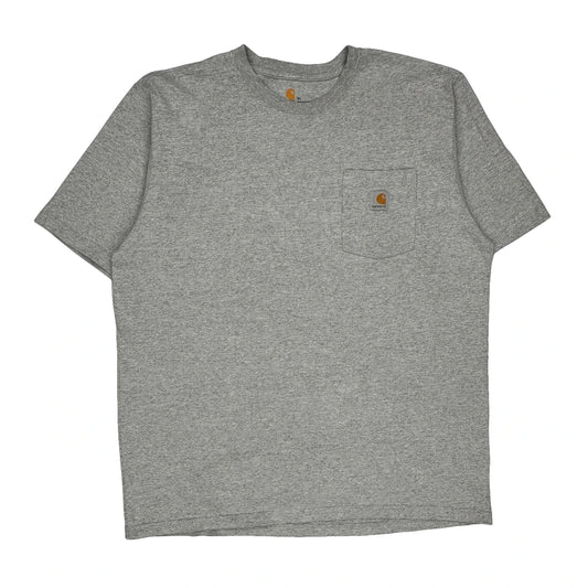 Carhartt T-Shirt - XL Grey Cotton