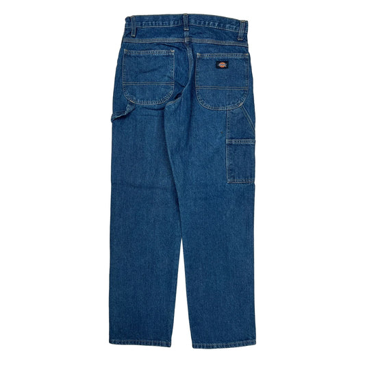 Dickies Carpenter Jeans - 30W 32L Blue Cotton