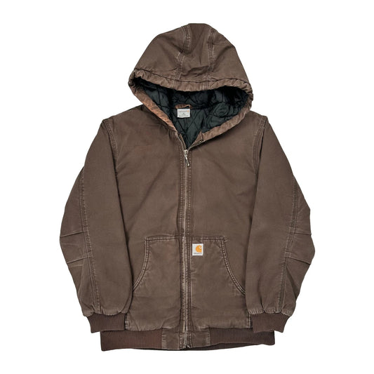 Age 18-20 Carhartt Jacket - XL Brown Cotton