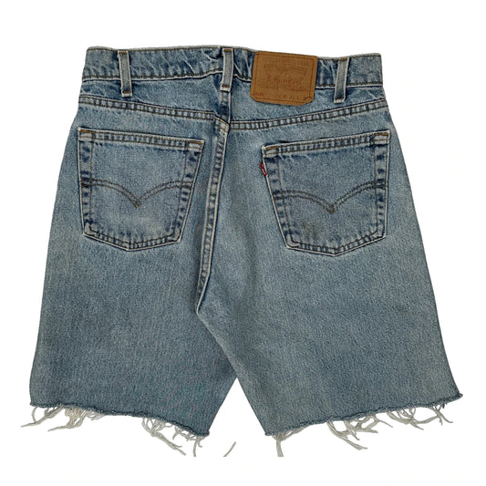 Levis Denim Shorts - 30W 10L Light Wash Cotton