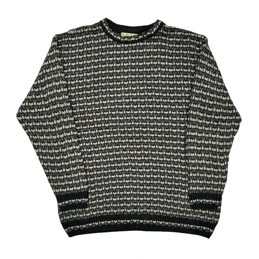 Crossings Jumper - Large Black Acrylic