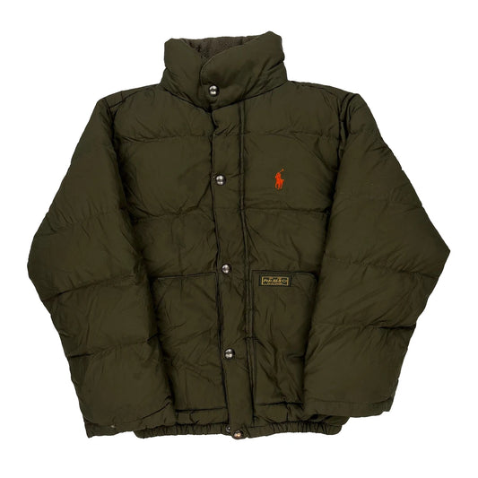 Age 8 Polo By Ralph Lauren Puffer - Small Green Polyester