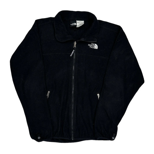 Vintage The North Face Fleece Jacket - Large Black Polyester