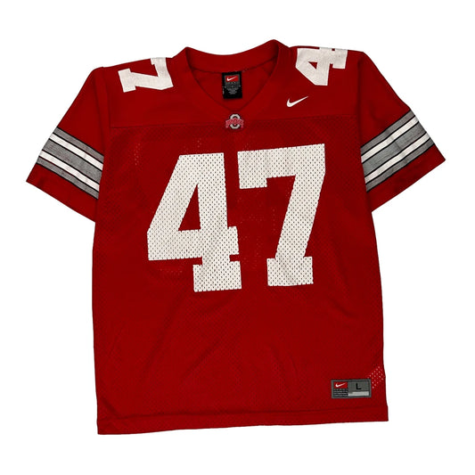 Ohio State Buckeyes Nike Ncaa Jersey - Large Red Polyester