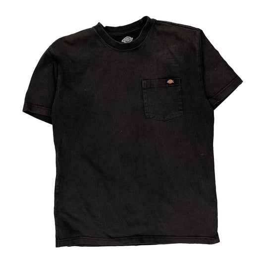 Dickies T-Shirt - Medium Black Cotton