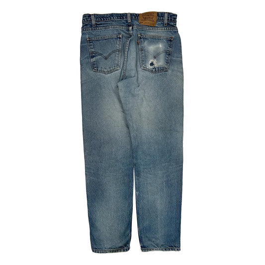 505 Levis Jeans - 33W 32L Blue Cotton