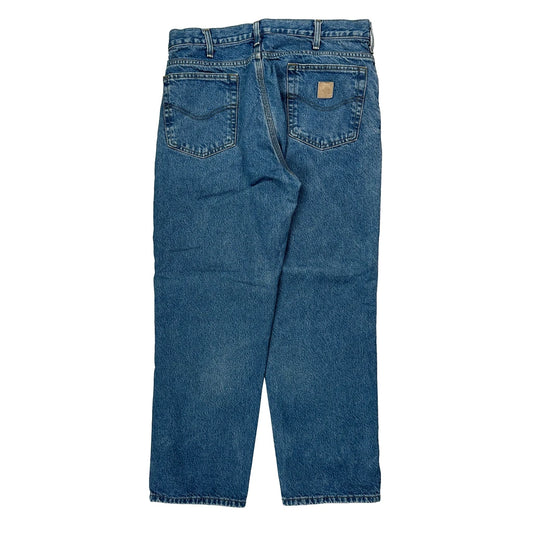 Carhartt Jeans - 33W 30L Blue Cotton