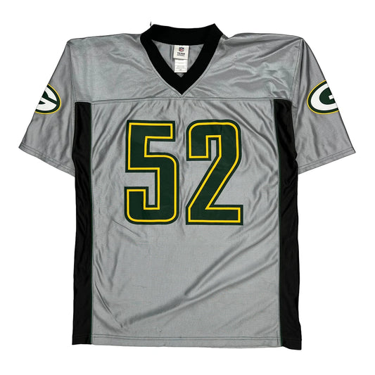Green Bay Packers Nfl Football Jersey - Large Green Polyester