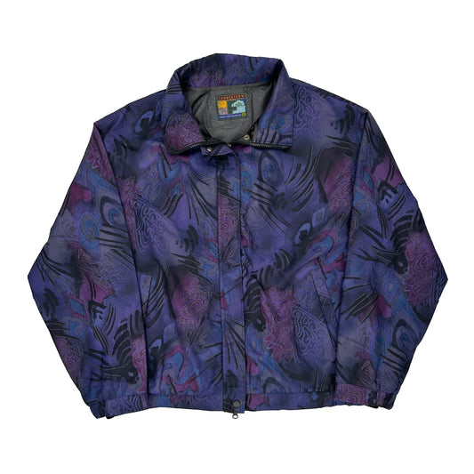 1980'S Made In Usa Forrester'S Shell Jacket - XL Purple Gore-Tex