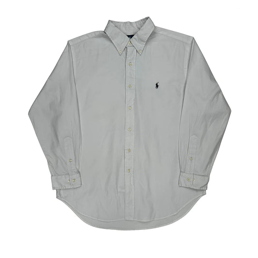 Ralph Lauren Shirt - Large White Cotton