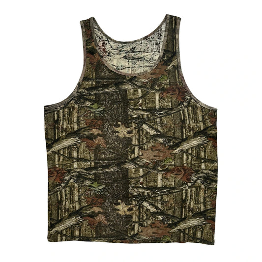 Mossy Oak Camo Vest - Medium Khaki Cotton