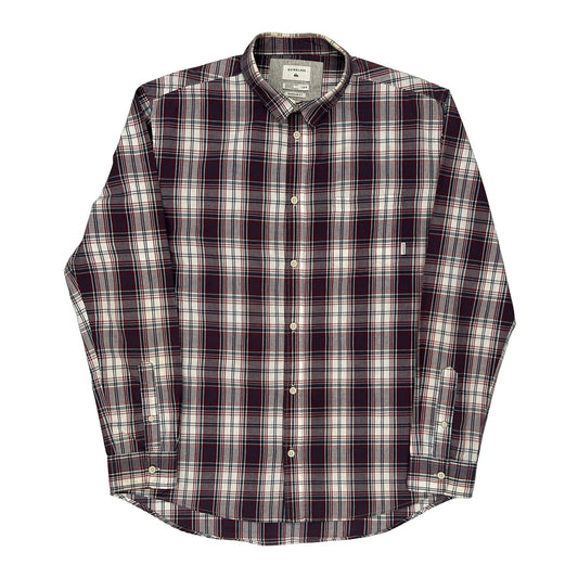 Quiksilver Checked Shirt - Large Multicoloured Cotton
