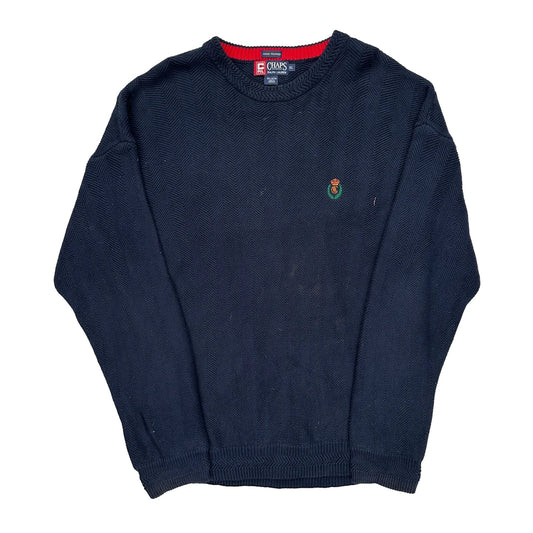 Chaps Ralph Lauren Jumper - XL Navy Cotton
