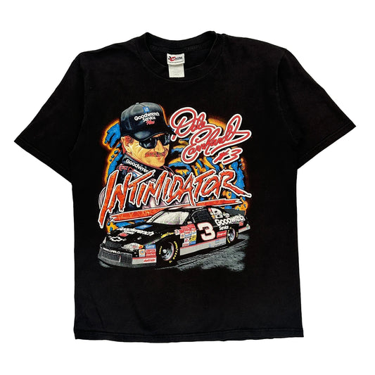 Goodwrench Service Plus Chase Authentics Nascar T-Shirt - Large Black Cotton